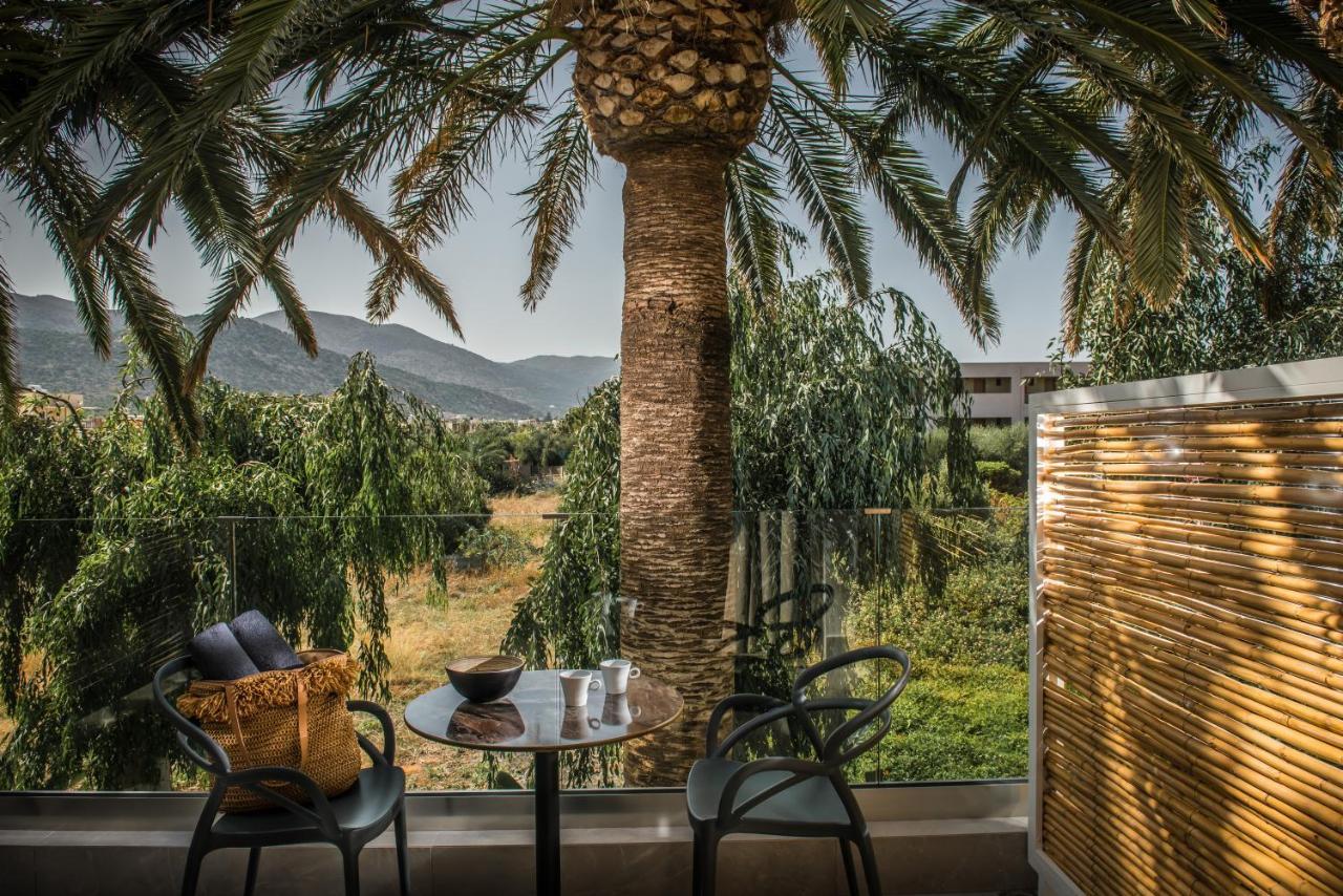 Drossia Palms Hotel And Nisos Beach Suites Malia Dış mekan fotoğraf