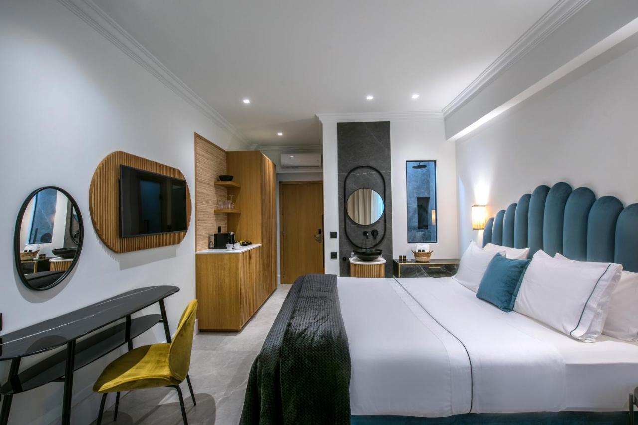 Drossia Palms Hotel And Nisos Beach Suites Malia Dış mekan fotoğraf