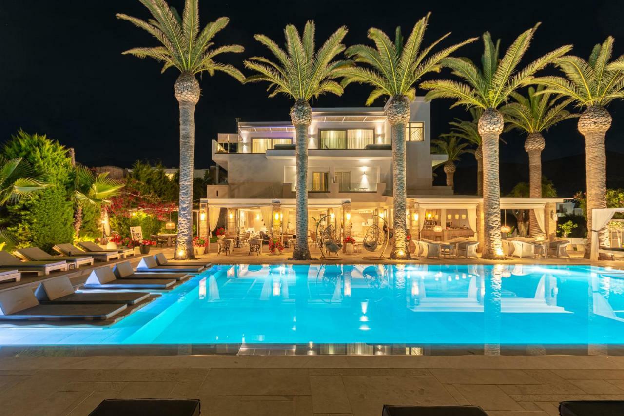 Drossia Palms Hotel And Nisos Beach Suites Malia Dış mekan fotoğraf